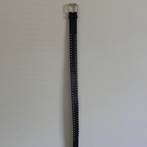 Black Studded Belt